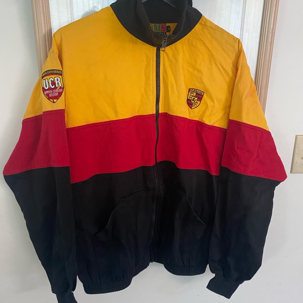 Vintage Porsche Racing Jacket with Patch